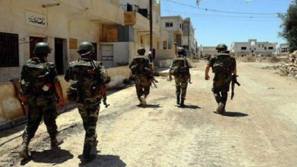 The Assad regime's police fail to impose themselves in the city of Al ...