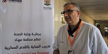 Specialized training begins at the National Hospital in Deir Ezzor to address the threat of diabetic foot
