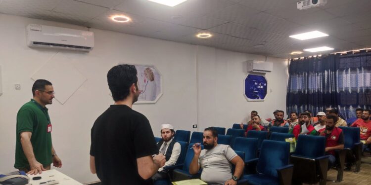 دورة تدريبية في مشفى دير الزور الوطني حول “التنسيق والإحالة”