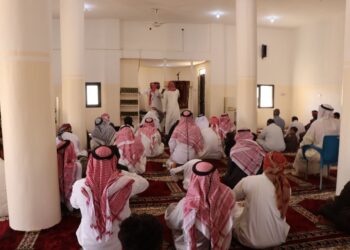 ترميم مسجد في بلدة الغبرة وإقامة أول صلاة فيه