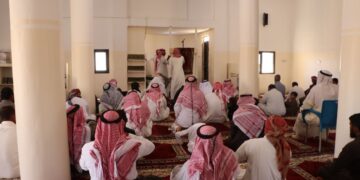 Restoration of a Mosque in the Town of Al-Ghubra and the Holding of the First Prayer There