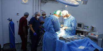 Successful Kidney Removal Surgery for a Child at Al-Mayadin National Hospital