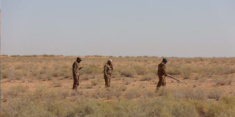 Dismantling of More Than 5,000 Mines in Rural Deir Ezzor