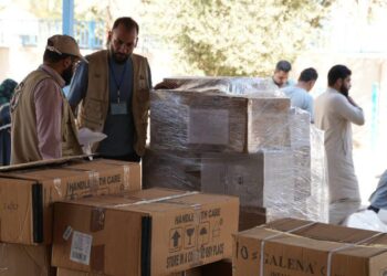 رفد مشفى الميادين الوطني بمستلزمات طبية بدعم من لجنة الإنقاذ الدولية (IRC)