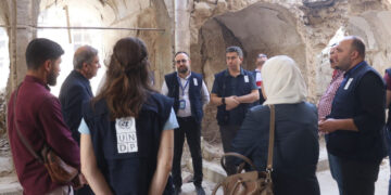 Deir Ezzor City Council and UNDP Evaluate Central Market Needs