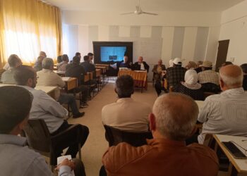 محاضرة في مديرية الزراعة حول الري الحديث والزراعة الذكية بالتعاون مع FAO