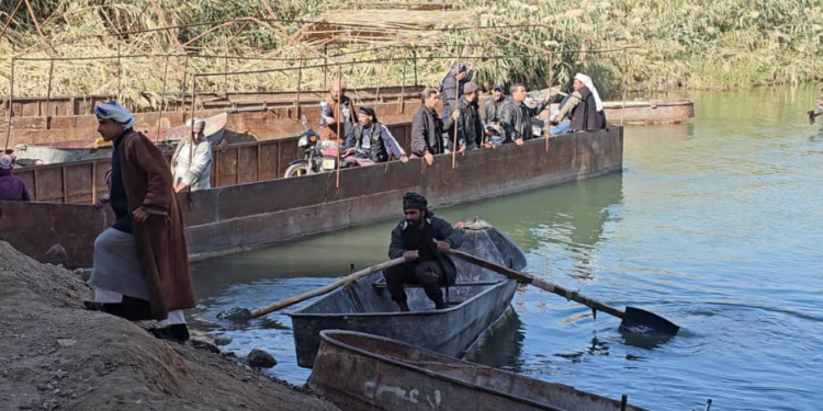 The river crossing in Al-Asharah, or “the crossing of death”!