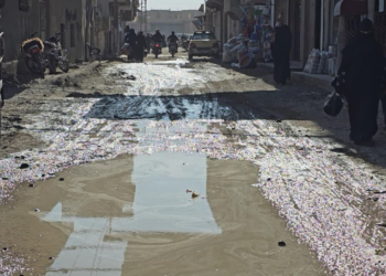 تعطل 80% من شبكة الصرف الصحي في مدينة العشارة