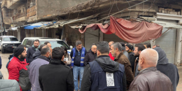 Field Visit to Rehabilitate the Covered Market in Al-Mayadin City