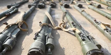 Al-Bukamal Security Directorate Seizes Anti-Aircraft Missiles Prepared for Smuggling