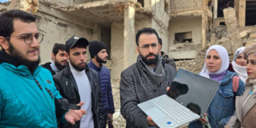 Field Training for Damage Assessment in Deir Ezzor