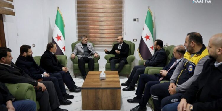 A government delegation visits Raqqa to review its needs