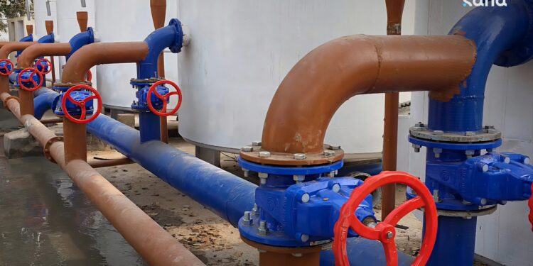 Deir Ezzor Water Institution carries out maintenance work for Albukamal Water Station