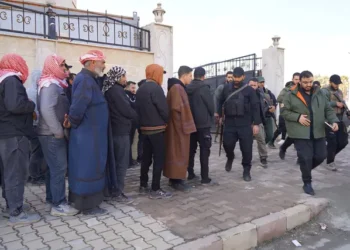 The settlement of the status of SDF members in Raqqa continues amid a remarkable turnout from minors