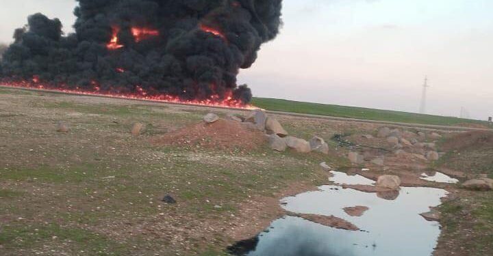 تكرار استهداف خطوط النفط في ريف الحسكة يخلّف أضراراً بيئية ومخاوف زراعية