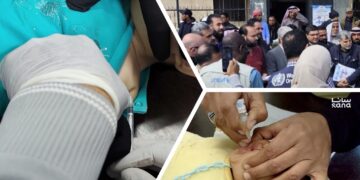 A campaign to promote routine vaccination in Deir Ezzor targeting children under five