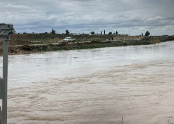 فيضان نهر البليخ يغمر آلاف الدونمات الزراعية شمالي الرقة
