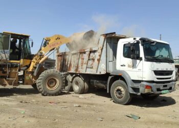 إزالة مكبات النفايات العشوائية في الرقة ضمن خطة لتحسين الواقع البيئي