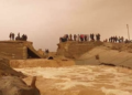 انهيار جسر الشريدة وخروج جسر سيمالكا عن الخدمة جراء الفيضانات