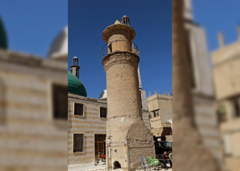 إعادة افتتاح المسجد الكبير في الرقة بعد ترميمه