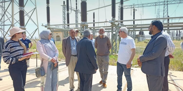 تنسيق لاعتماد مخططات خطوط الخدمات في مشروع التيم بدير الزور