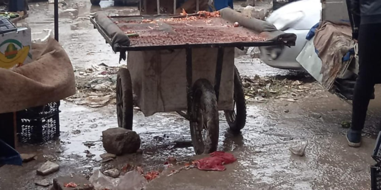 مطالب بتنظيم البسطات في شارع القوتلي بالرقة