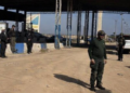 Dismantling a number of “Asayish” check points barricades in Hasakah and removing their equipment