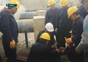 إعادة تأهيل محطة علوك للمياه تمهيداً لاستئناف الضخ إلى الحسكة وتل تمر