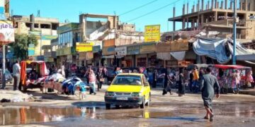 حملات يومية لإزالة إشغالات الطرق في الرقة وتنظيم الواقع الخدمي