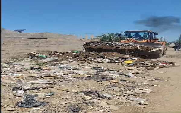 حملة مكثفة لإزالة المكبات العشوائية في الميادين وسط دعوات للتعاون الشعبي