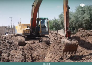 أعمال صيانة متواصلة لشبكة المياه في البحرة بريف دير الزور لتحسين الخدمة