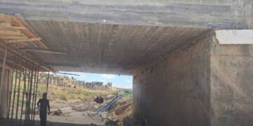 جسر الشريدة يقترب من الخدمة بعد إنجاز مراحله النهائية في الرقة