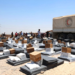 الهلال الأحمر العربي السوري يوزّع مساعدات على 587 أسرة متضررة من فيضان الفرات في الرقة