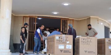 تزويد مركز غسيل الكلى في البوكمال بأجهزة جديدة