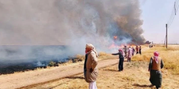 زراعة الحسكة تدعو المتضررين من حرائق المحاصيل لتقديم طلبات حصر الأضرار خلال أسبوع