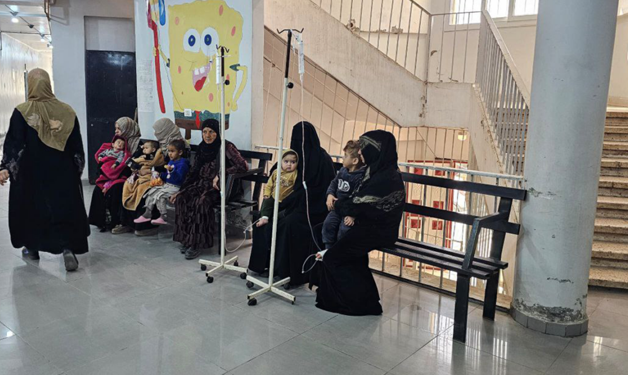 مشفى الأطفال التخصصي بالرقة يستقبل نحو 300 طفل في العيادات و100 حالة إسعافية يومياً