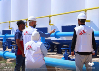 Rehabilitation of the Al-Heri water station in the Albukamal countryside, with a completion rate of 90%