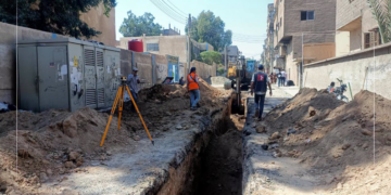 دير الزور تبدأ إعادة تأهيل شبكات الصرف الصحي بطول 3.4 كيلومتر في ثلاثة أحياء